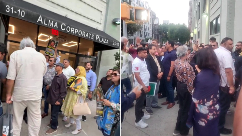 নিউইয়র্কে বাংলাদেশ কনস্যুলেটে আওয়ামী লীগের হামলা ও ভাঙচুর